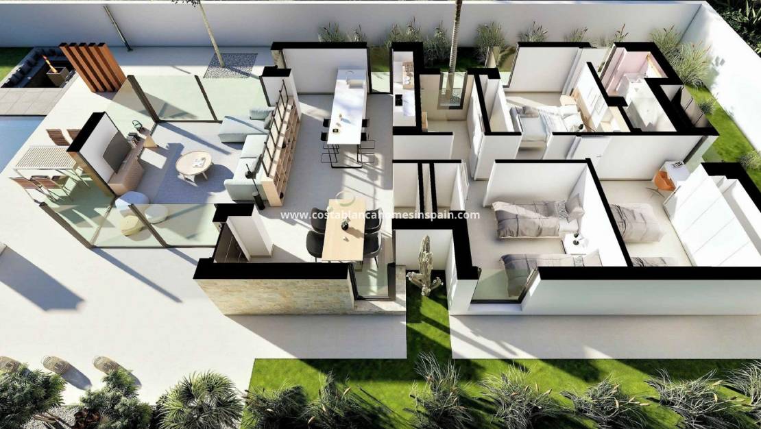 Nouvelle construction - villa - San Fulgencio - El Oasis