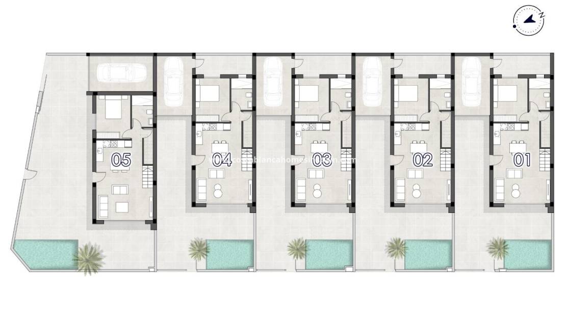 Nouvelle construction - villa - San Pedro del Pinatar - Polideportivo