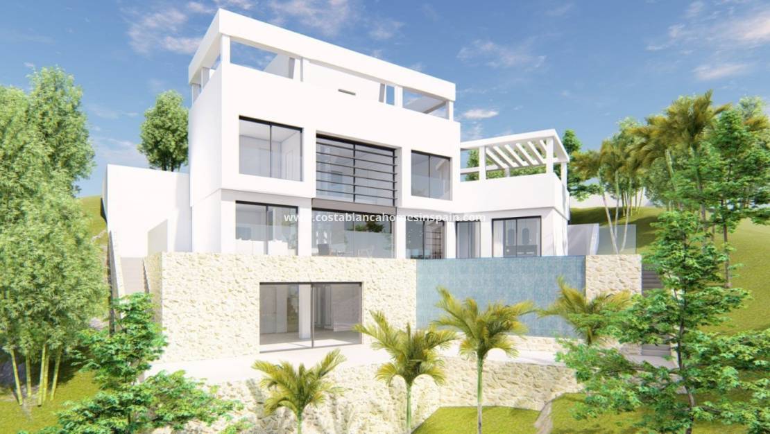 Nouvelle construction - Villa - Villajoyosa - Montiboli