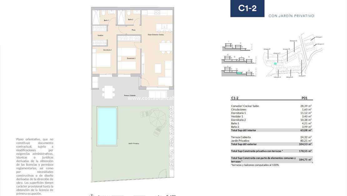 Nybygg - Apartment - Alfas del Pi - Alfaz del Sol