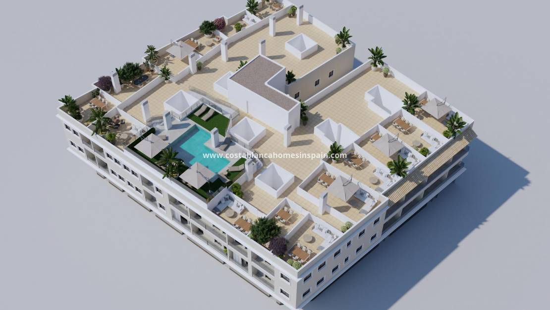 Nybygg - Apartment - Algorfa - Pueblo