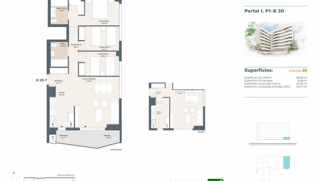 Nybygg - Apartment - Alicante - Centro