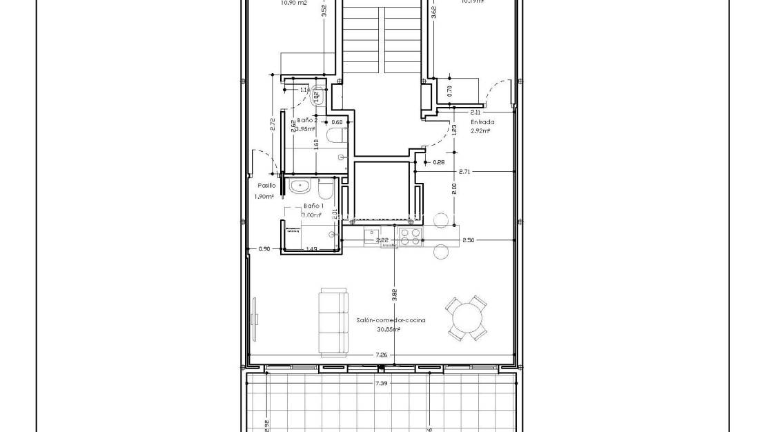 Nybygg - Apartment - Alicante - Centro