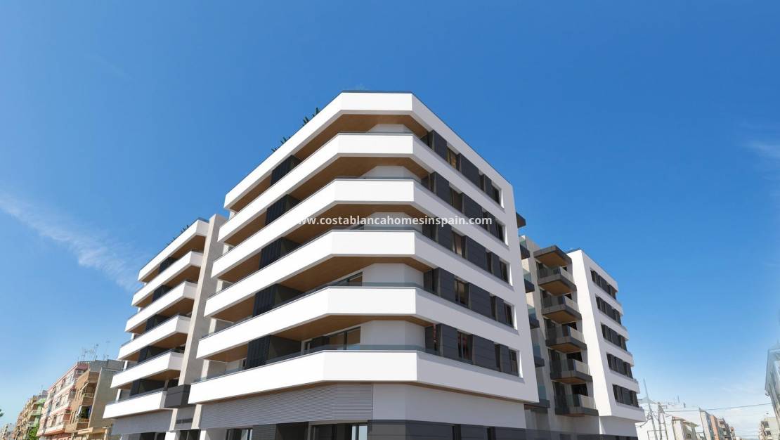 Nybygg - Apartment - Almoradi - Center