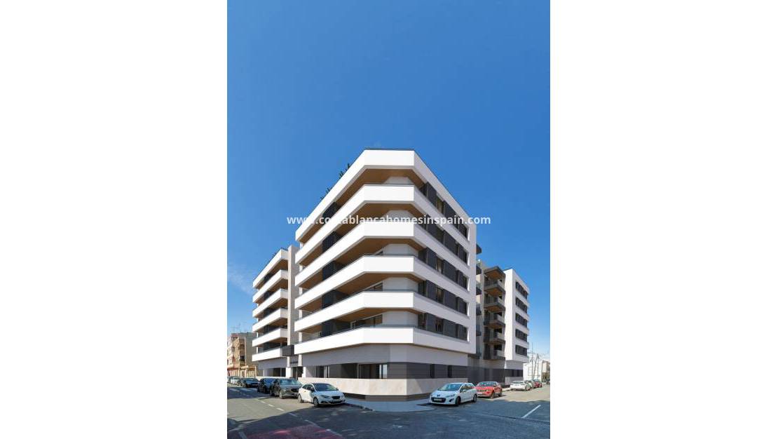 Nybygg - Apartment - Almoradi - Center