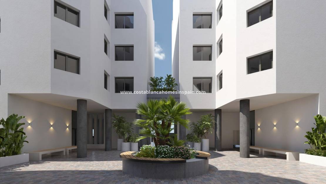 Nybygg - Apartment - Almoradi - Center