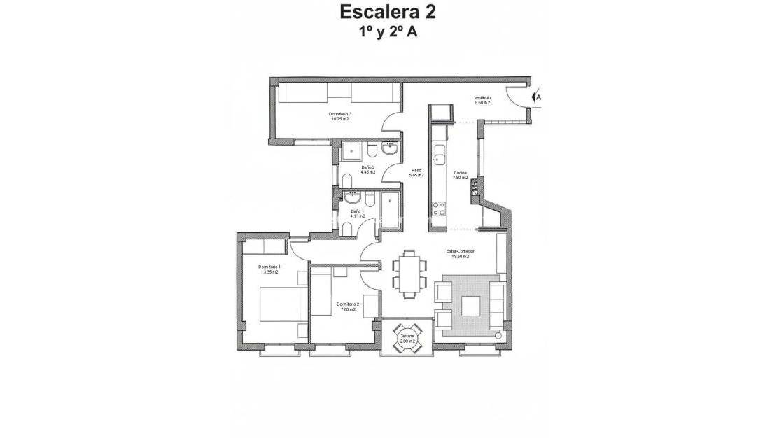Nybygg - Apartment - Avileses - pueblo