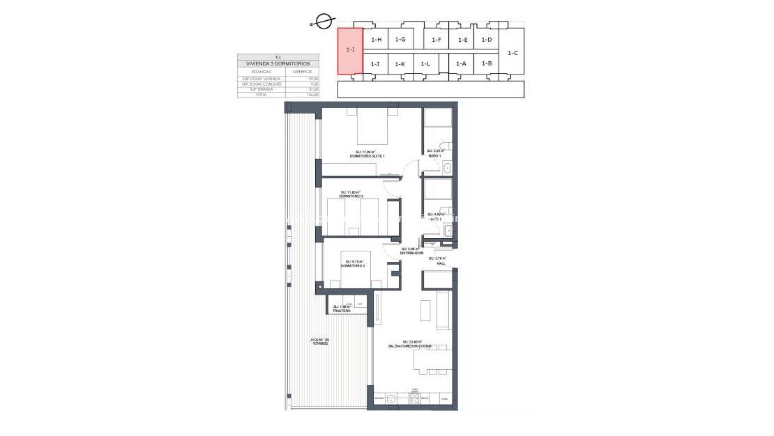 Nybygg - Apartment - Benijófar