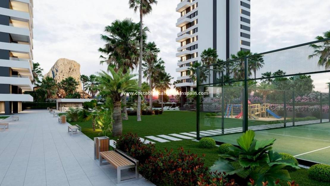 Nybygg - Apartment - Calpe - Playa arenal-bol