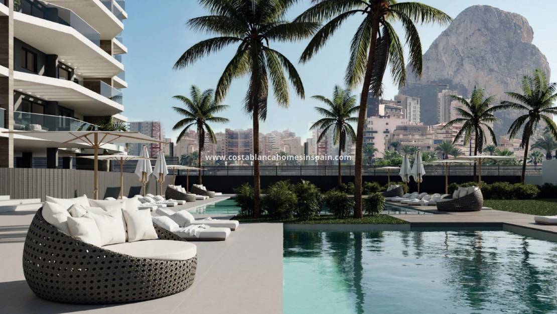 Nybygg - Apartment - Calpe - Playa Cantal Roig