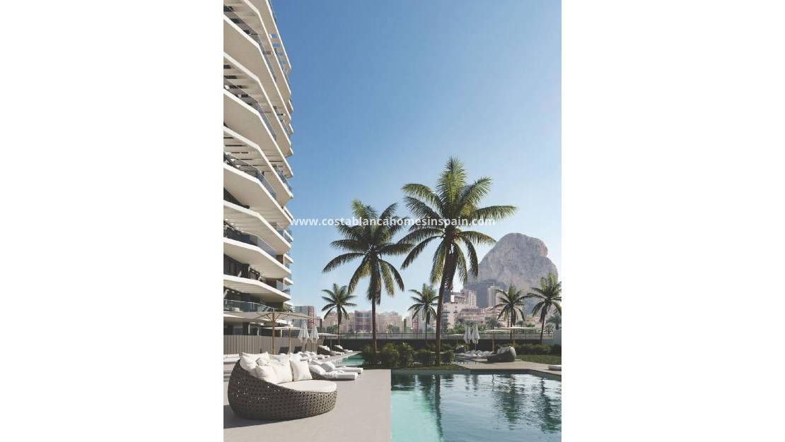Nybygg - Apartment - Calpe - Playa Cantal Roig