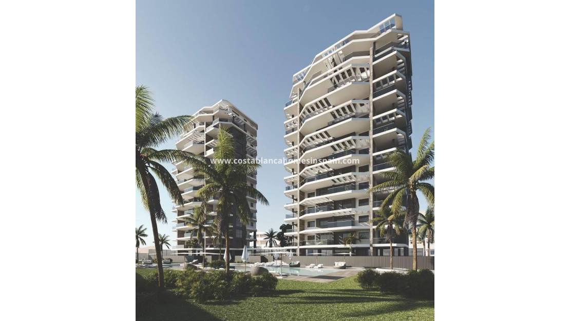 Nybygg - Apartment - Calpe - Playa Cantal Roig