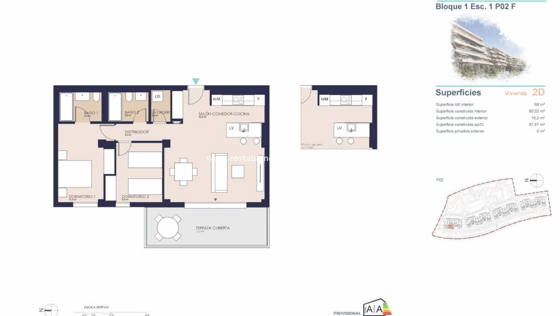 Nybygg - Apartment - Denia - Playa de La Almadraba