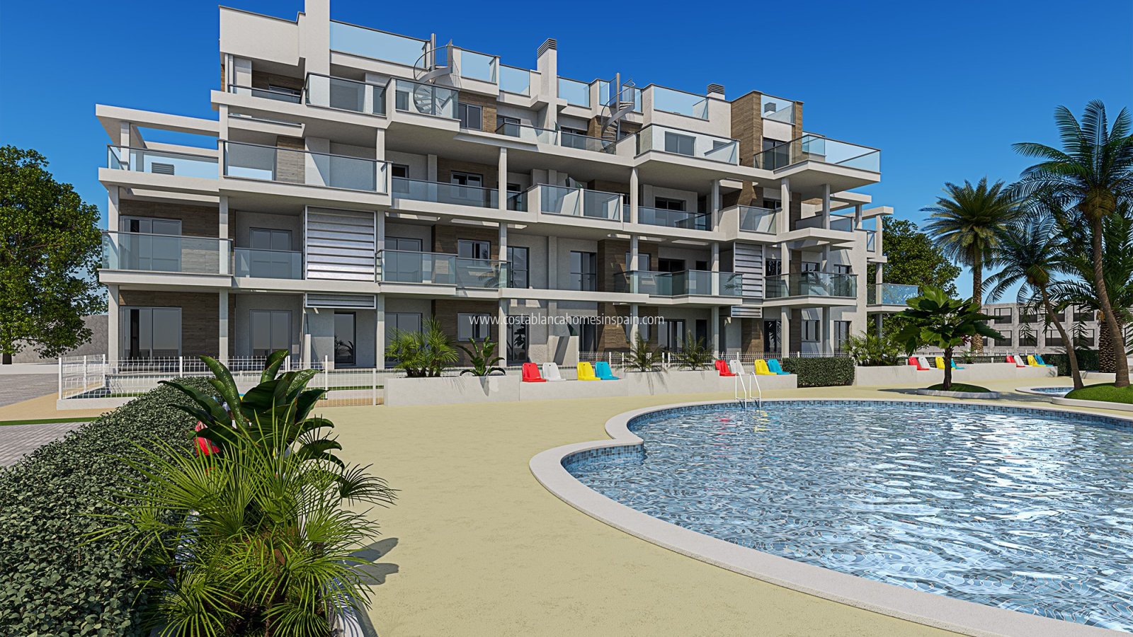 Nybygg - Apartment - Denia