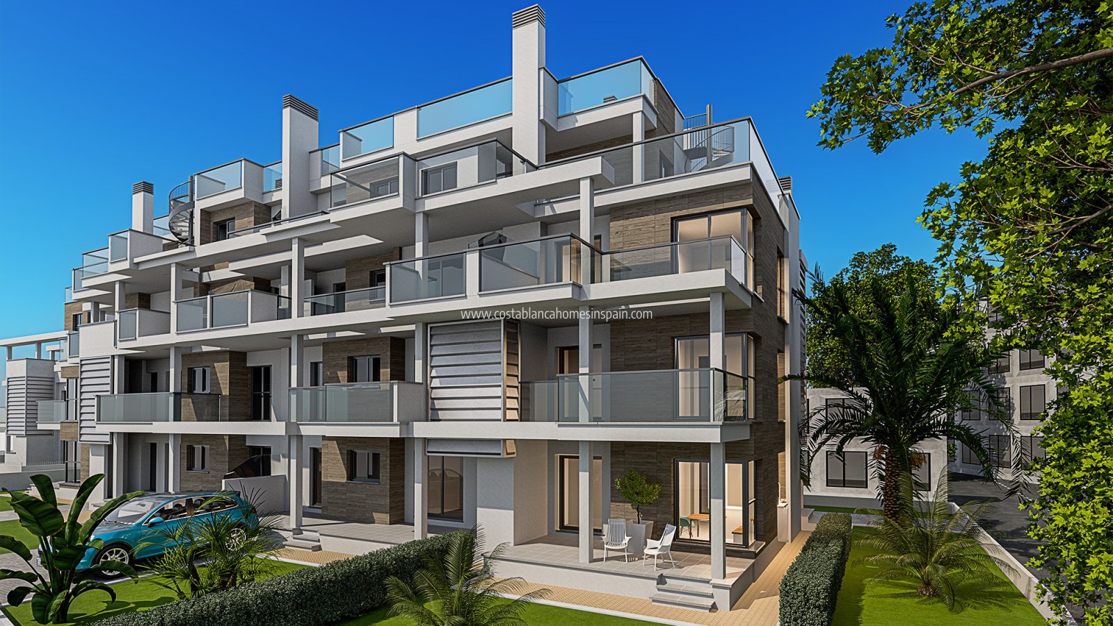 Nybygg - Apartment - Denia