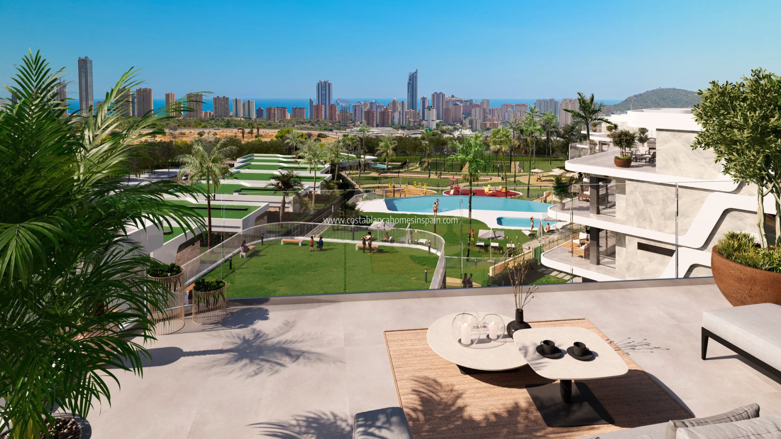 Nybygg - Apartment - Finestrat