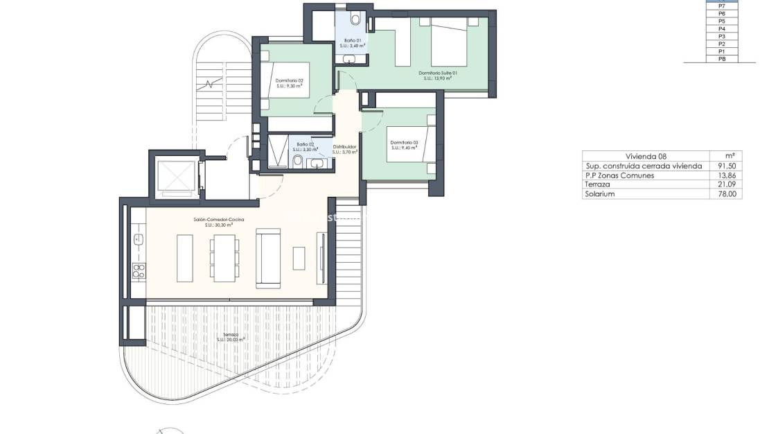 Nybygg - Apartment - Guardamar del Segura - Avenida del Puerto
