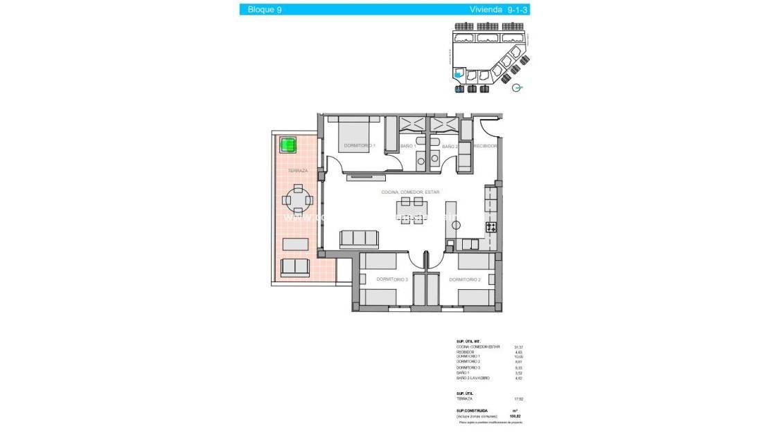 Nybygg - Apartment - Guardamar del Segura - El Raso