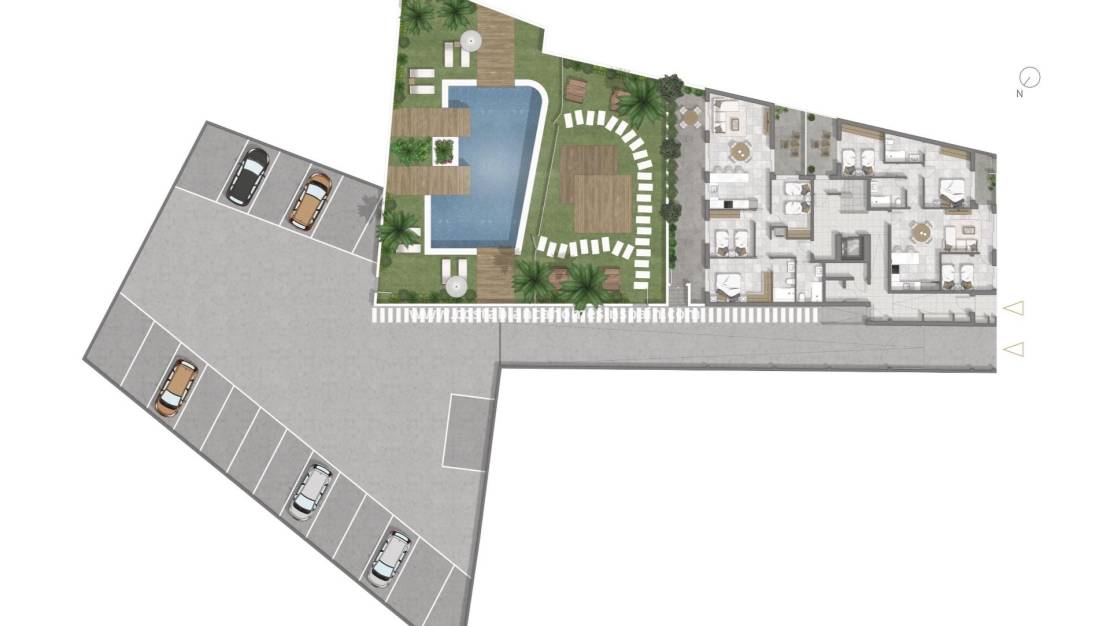 Nybygg - Apartment - Guardamar del Segura - Pueblo