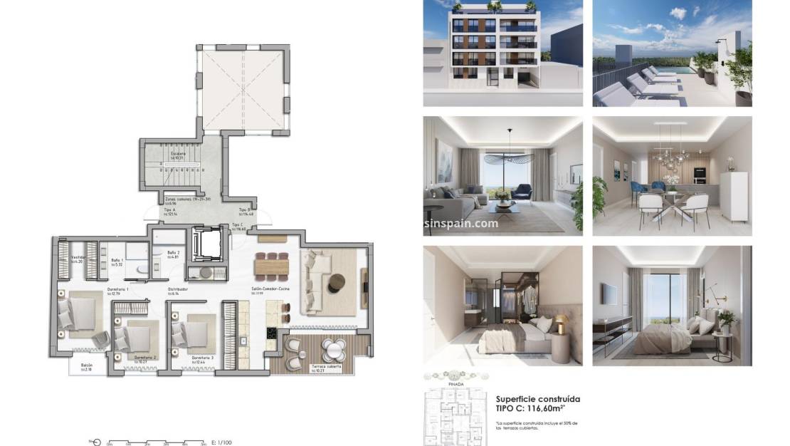 Nybygg - Apartment - Guardamar del Segura - Pueblo