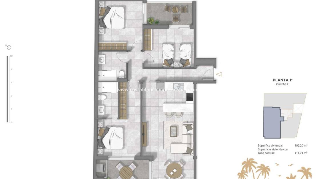 Nybygg - Apartment - Guardamar del Segura - Pueblo