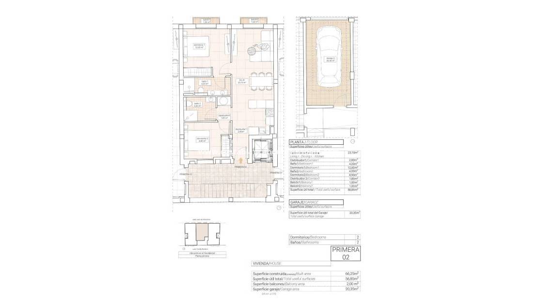Nybygg - Apartment - Hondon de las Nieves - Pueblo