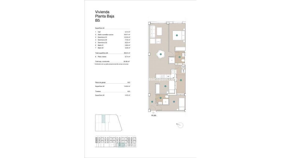 Nybygg - Apartment - Jacarilla - pueblo