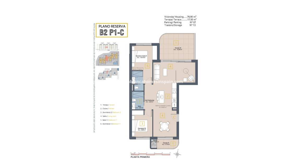 Nybygg - Apartment - Los Alcázares - Serena Golf