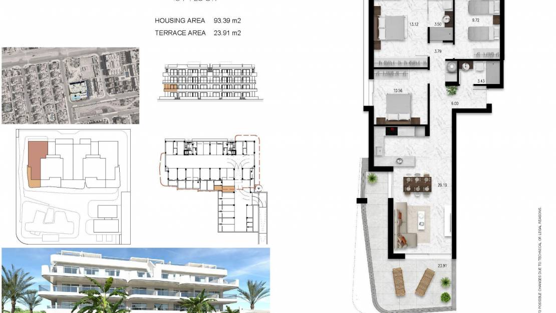 Nybygg - Apartment - Orihuela Costa - Lomas de Cabo Roig