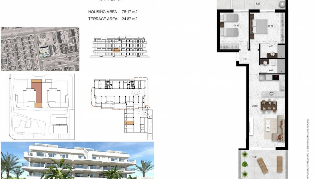 Nybygg - Apartment - Orihuela Costa - Lomas de Cabo Roig