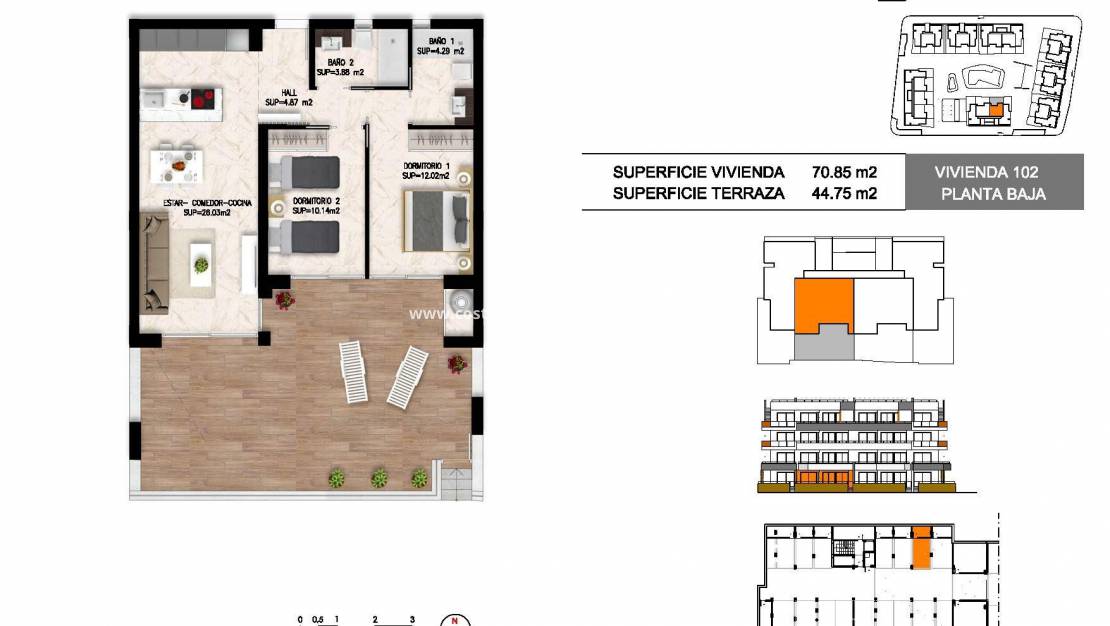 Nybygg - Apartment - Orihuela Costa - Los Altos