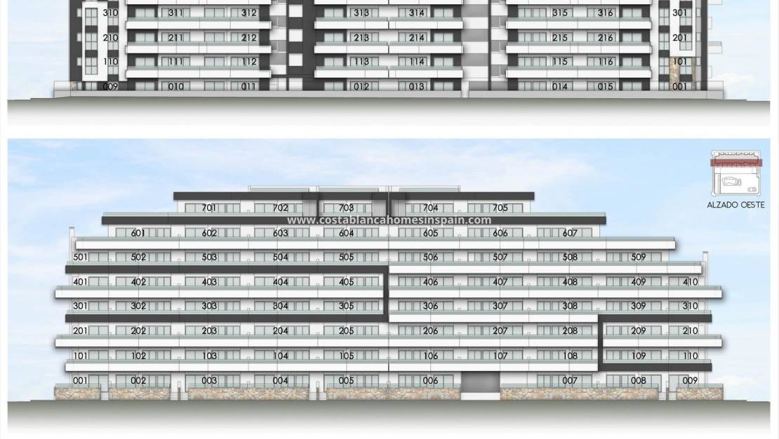 Nybygg - Apartment - San Miguel de Salinas - Pueblo