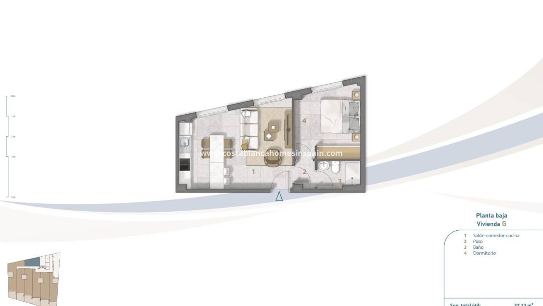 Nybygg - Apartment - San Pedro del Pinatar - Playa Villananitos