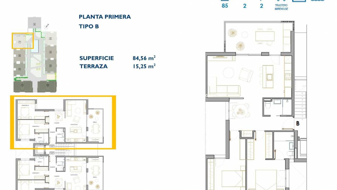 Nybygg - Apartment - San Pedro del Pinatar - Pueblo