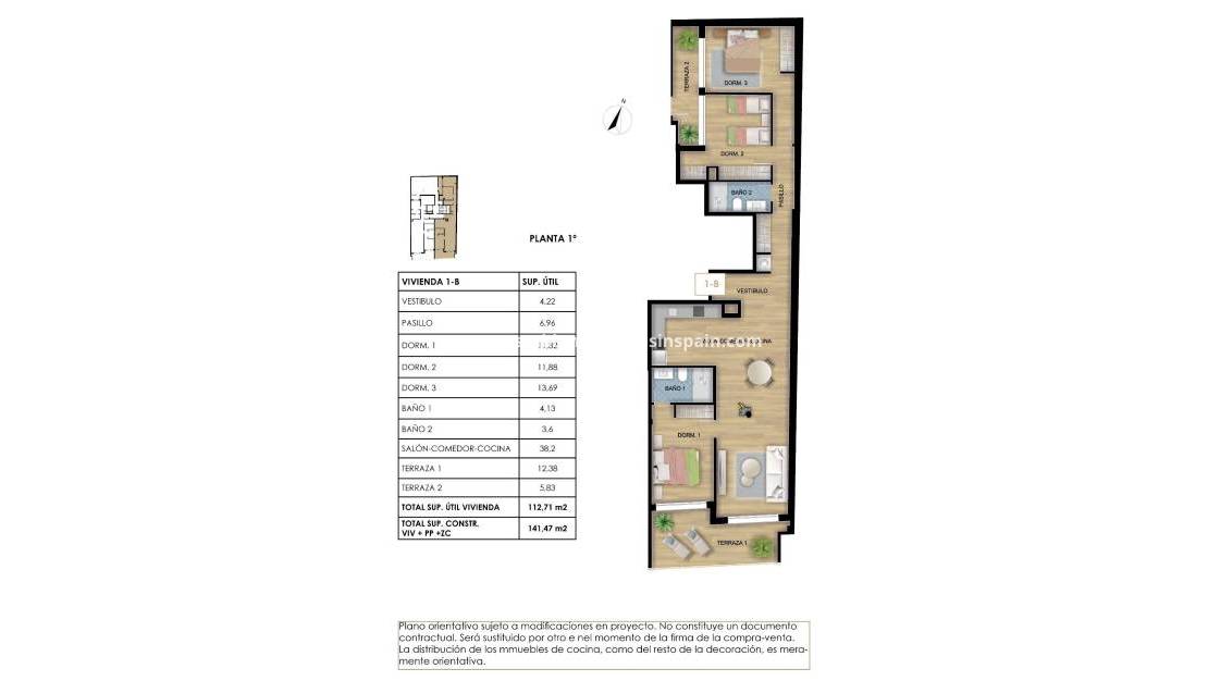 Nybygg - Apartment - Torrevieja - Centro