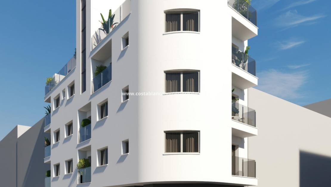 Nybygg - Apartment - Torrevieja - Centro