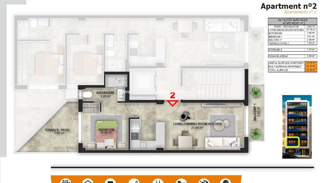 Nybygg - Apartment - Torrevieja - Orihuela Costa