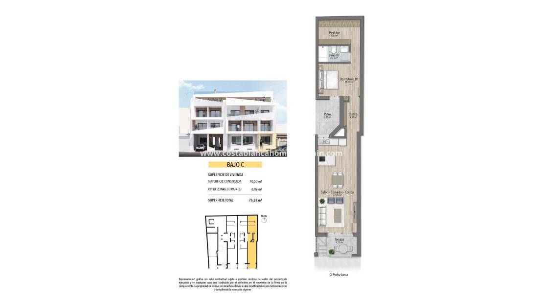 Nybygg - Apartment - Torrevieja - Playa del Cura