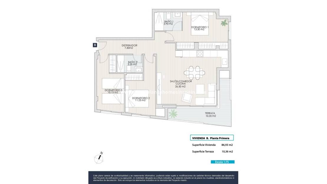 Nybygg - Apartment - Torrevieja - Playa del Cura