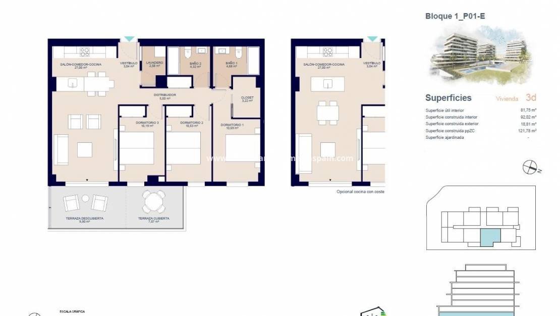 Nybygg - Apartment - Villajoyosa - Playas Del Torres