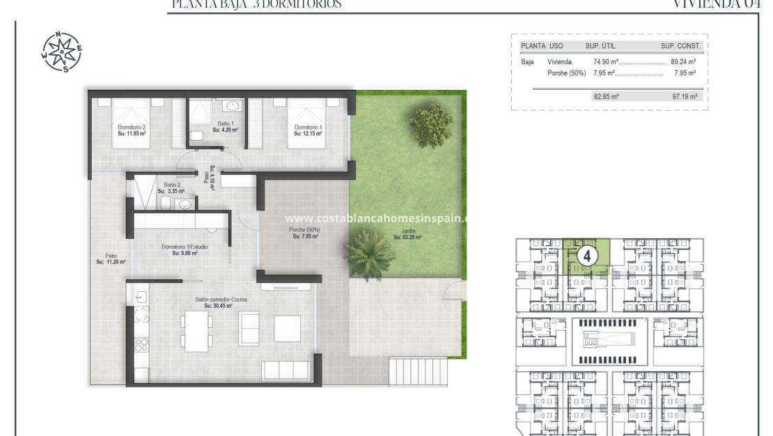 Nybygg - Bungalow - Alhama de Murcia - Condado de Alhama