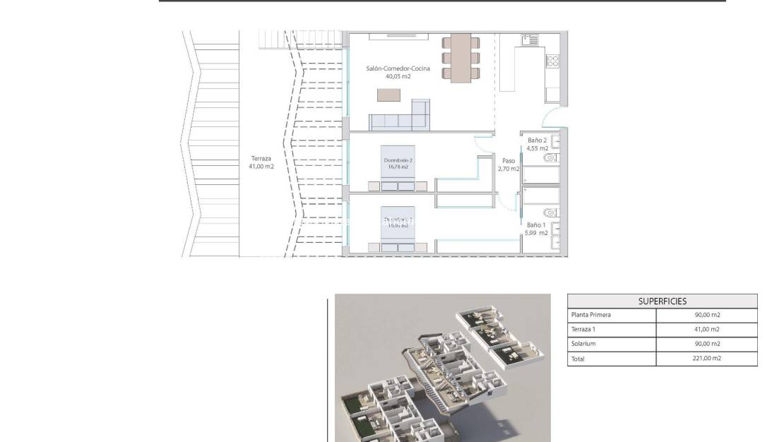Nybygg - Bungalow - Finestrat - Balcon de finestrat