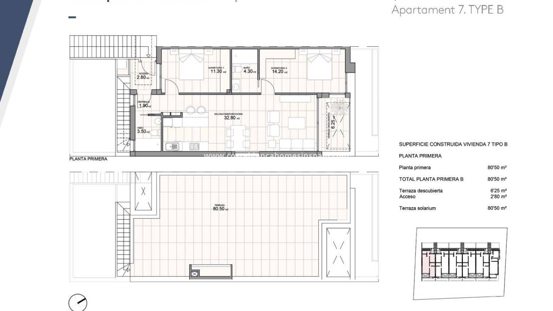 Nybygg - Bungalow - Pilar de la Horadada - Zona Pueblo