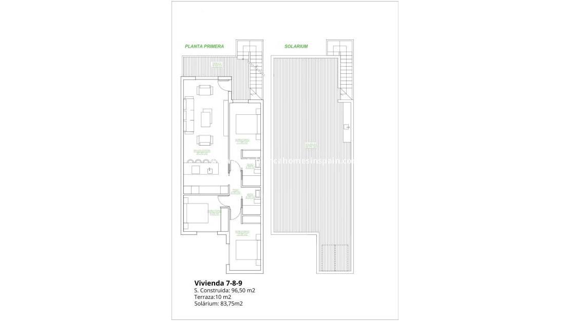 Nybygg - Bungalow - San Pedro del Pinatar - Los antolinos