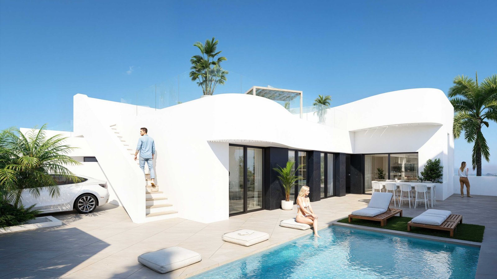 Nybygg - Detached Villa - Algorfa