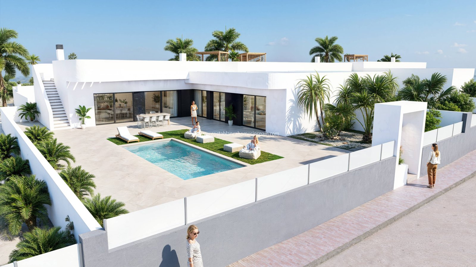 Nybygg - Detached Villa - Algorfa