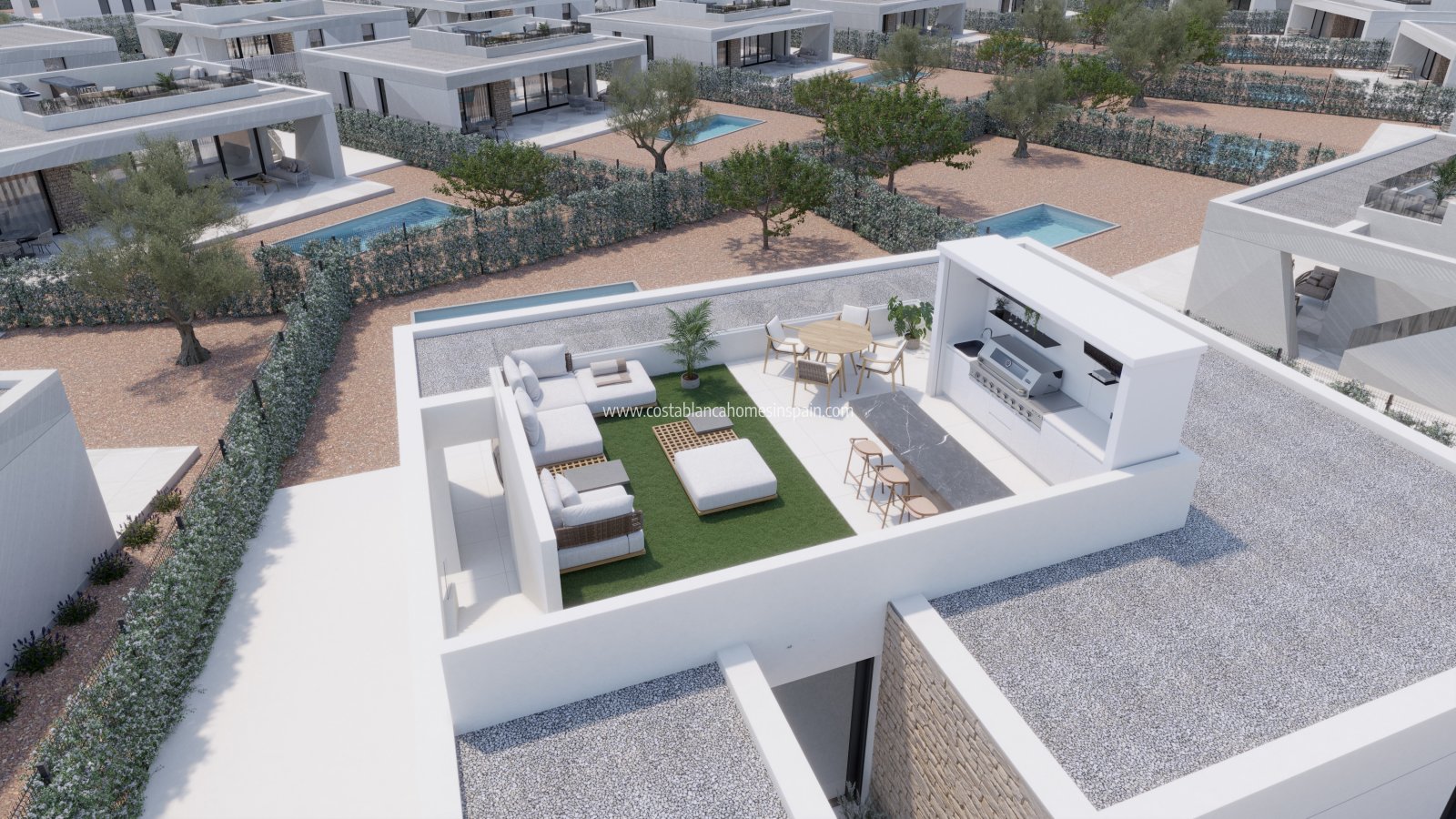 Nybygg - Detached Villa - Hacienda del Alamo Golf