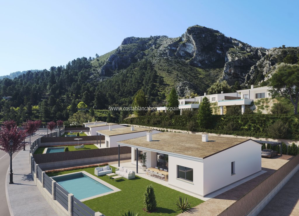 Nybygg - Detached Villa - Penàguila