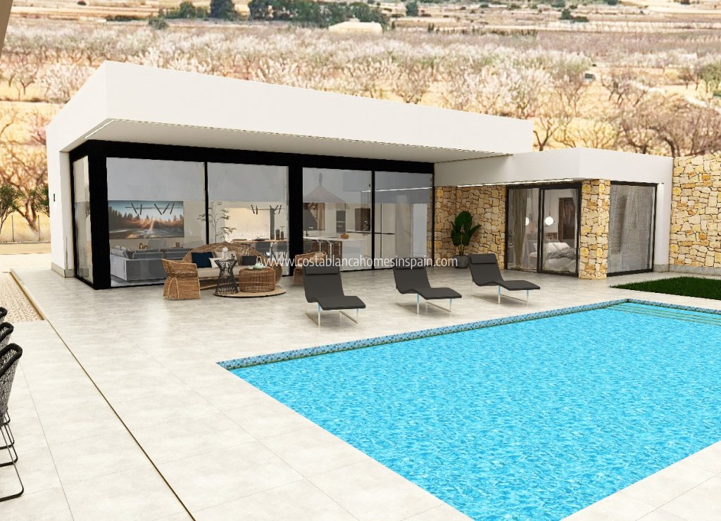 Nybygg - Detached Villa - Pinoso