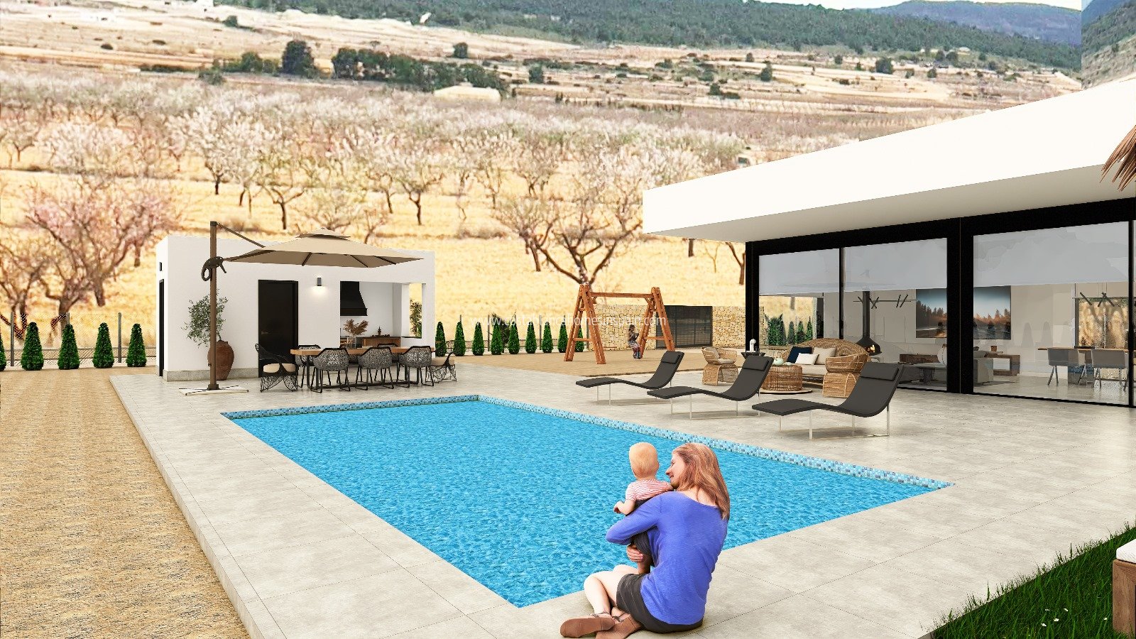 Nybygg - Detached Villa - Pinoso